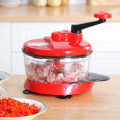 China Factory verkauft exzellente Qualitätsdesktop-nicht-elektrische Handbuch Mini Fast Food Chopper